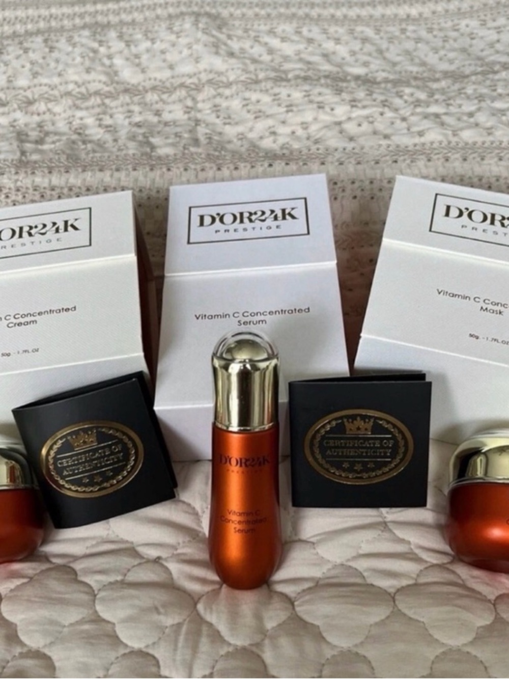Vitamin C Concentrated Serum - Orange & Gold